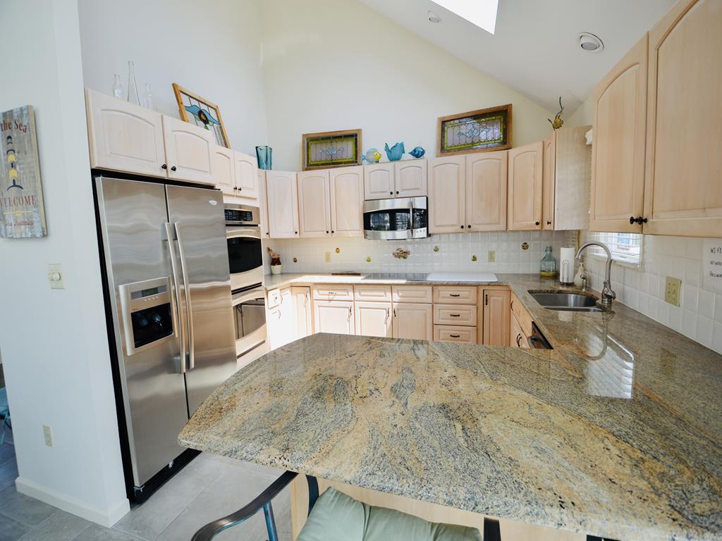 well equipped first floor kitchen