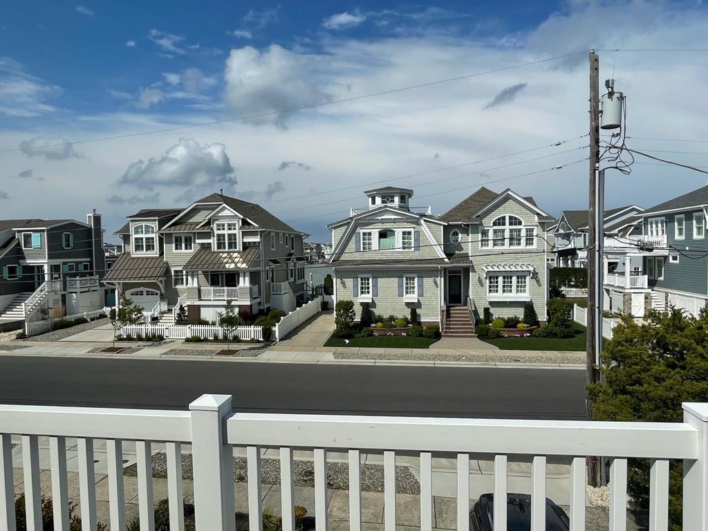 View from second floor deck of bay