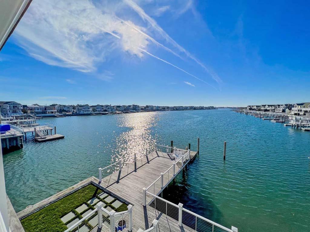 Expansive outdoor decks and dock