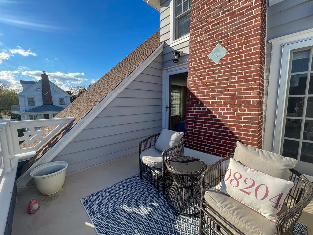 Second Floor Porch off Bedroom