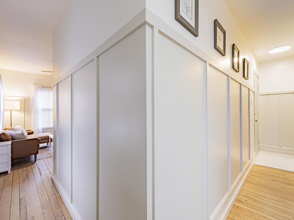 Intersection of Entrance Hallway and Living Room Hallway