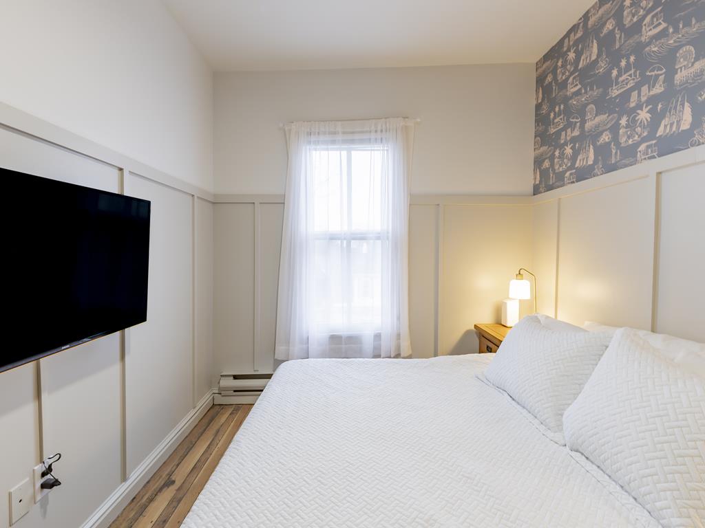 Master Bedroom with Smart TV