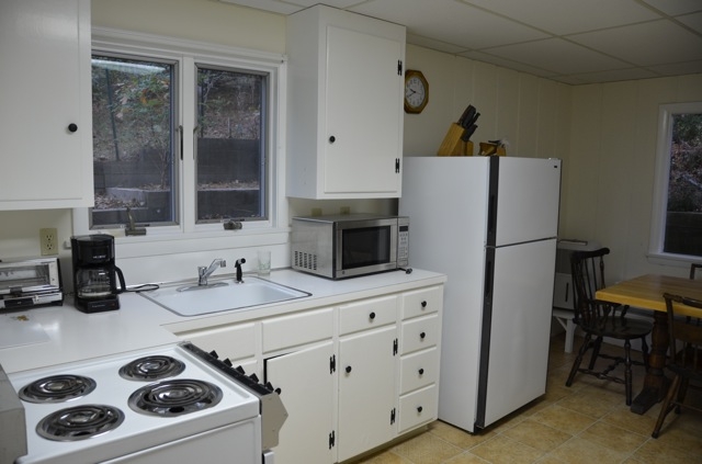 Auxiliary kitchen in guest house