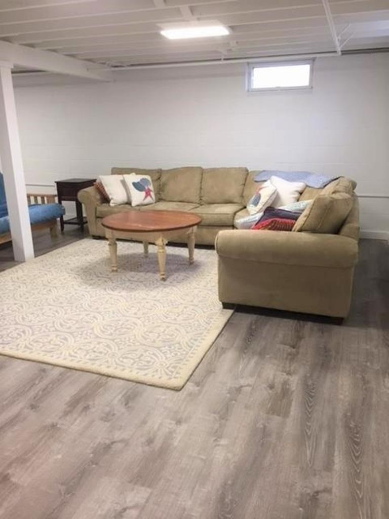 Futon in brand new finished basement