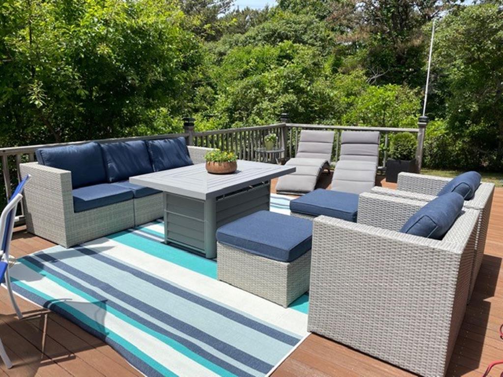 Bay View Drive - Deck with New Outside Furniture